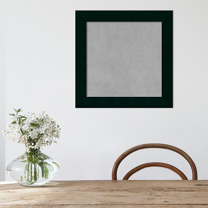 Amanti Art Black Framed Magnetic Board 20x20 Small Vision Board - Image 5