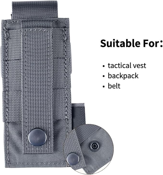 EXCELLENT ELITE SPANKER Molle Single/Double Pistol Mag Pouch Tactical Magazine - Image 5