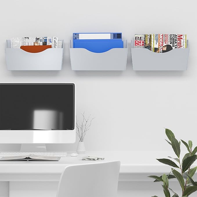 3-Pocket Magnetic File Holder - Image 3
