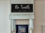 Custom Metal Name Sign, Personalized Last Name Metal Sign, Family Name Sign - Image 5