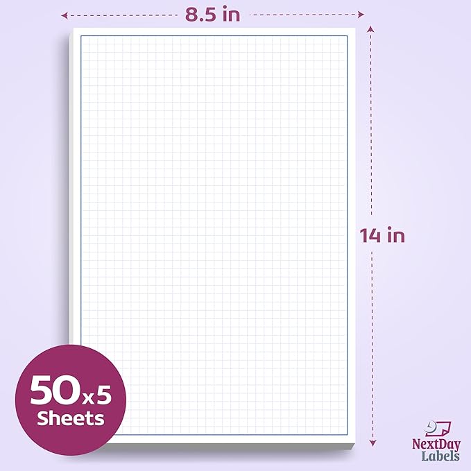 Graph Paper Pad for Blueprint Drawings, Engineering Drawing, and Planning - Image 2