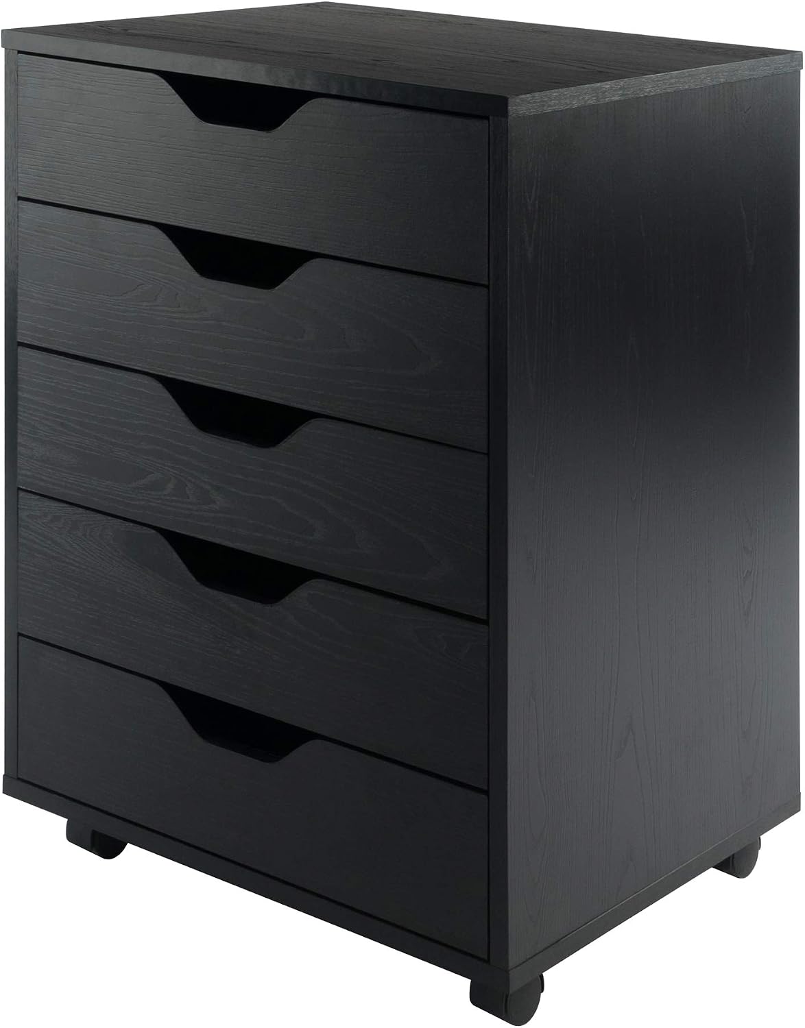 Winsome Halifax 5-Drawer Storage Cabinet, Black (20519)