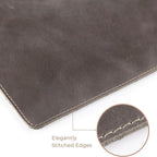 Node Leather Calfskin Leather Desk Pad – Executive Office Desk Mat - Image 3