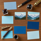 50 Sheets Small Colored Cardstock Paper 5 Colors, 250 GSM Heavy Card Stock - Image 5