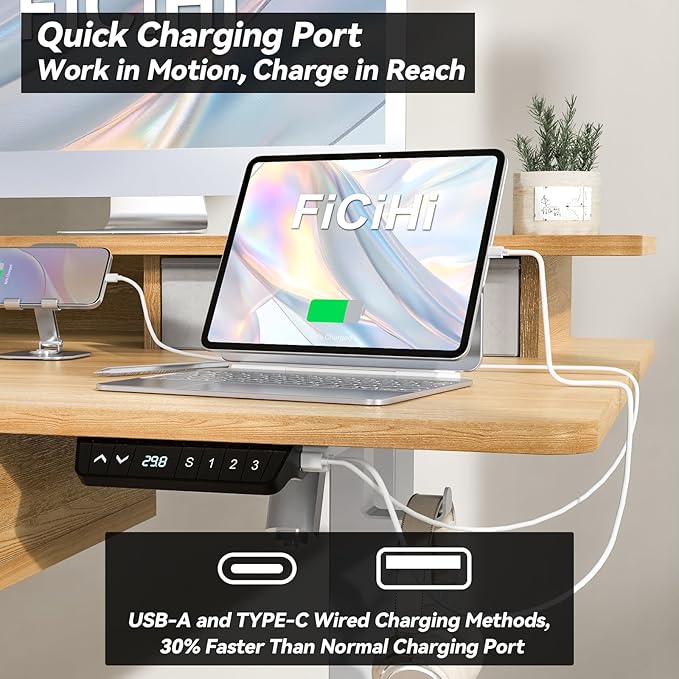 FiCiHi Adjustable Height Standing Desk - Image 4