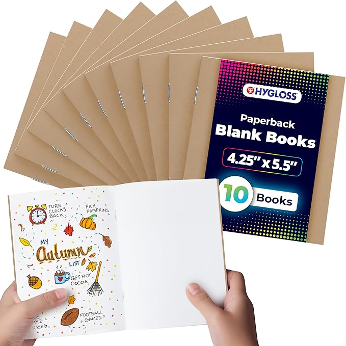 Hygloss Blank Books by HyglossProductsInc