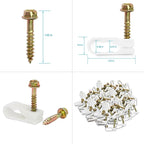 STEREN Coaxial Cable Clips - Image 4