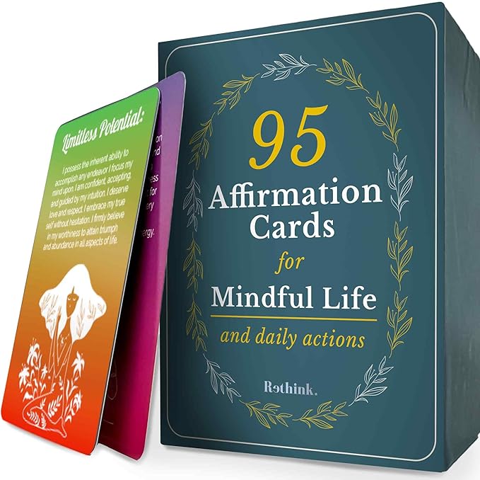 QUOKKA Rethink 95 Positive Affirmation Cards by QUOKKA