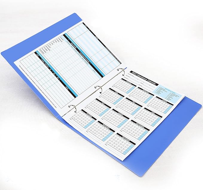 2026 Attendance Calendar Work Tracker Attendance Calendar Cards - Image 6