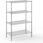 Regal Altair 21" Deep x 42" Wide x 64" Height Wire Shelving Kit | 4-Tier | NSF by Regal+Altair