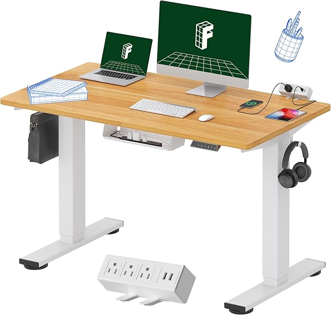 FLEXISPOT EN2 Whole-Piece Standing Desk by FlexiSpot