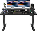 FEZIBO 55 x 24 Inch Height Adjustable Electric Standing Desk by FEZIBO