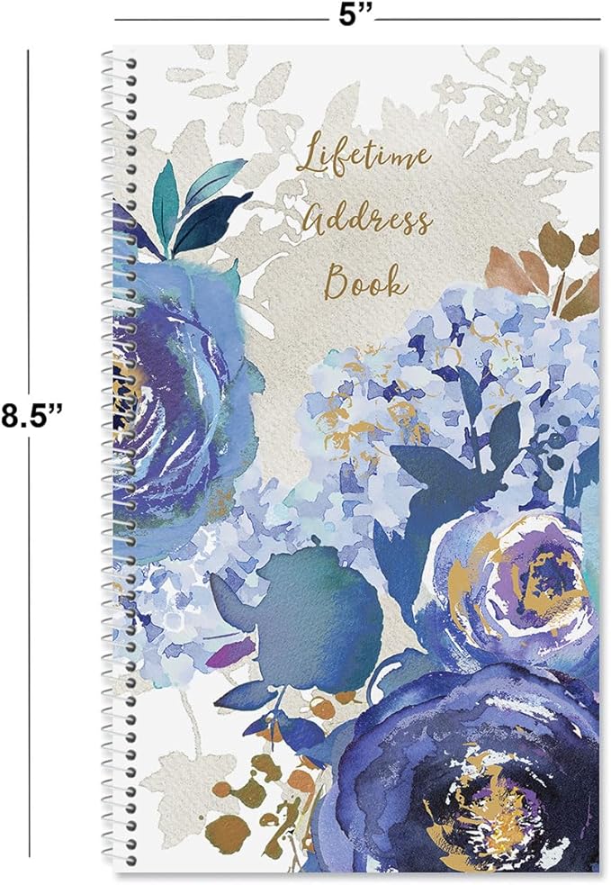 Current Blue Peacock Address Book - Image 3