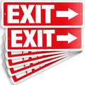 iSYFIX Exit Signs 6 Pack 12x4 Inch by iSYFIXPREMIUMSIGNS