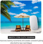 Auhoahsil Mouse Pad, 12 x 10 in Beach Theme Computer Mouse Pad - Image 4
