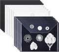 20PCS/Set 10 PCS 0.5mm Thickness Magnetic Sheets and 10PCS 7x5inch Clear by Briartw