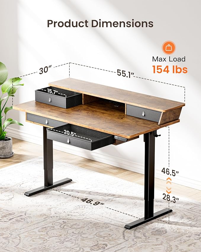 ErGear Electric Standing Desk - Image 3