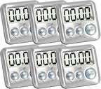 Elegant Digital Kitchen Timer Stainless Steel by eTradewinds