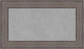 Amanti Art Grey Framed Magnetic Board 17x29 Small Vision Board by AmantiArt