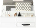 BLU MONACO | White Desktop Organizer by Blu_Monaco