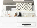 BLU MONACO | White Desktop Organizer by Blu_Monaco