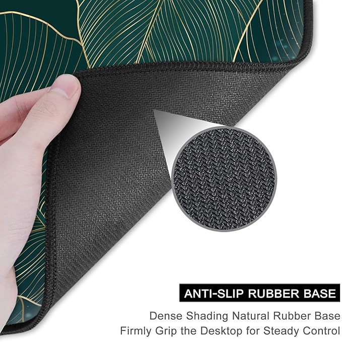 Auhoahsil Mouse Pad, 12 x 10 in Tropics Theme Computer Mouse Pad - Image 5