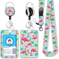 Teacher Lanyards for ID Badges and Keys, Retractable ID Badge Holder by Giancomics