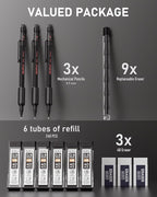 Nicpro 0.9 Metal Mechanical Pencil Set - Image 6