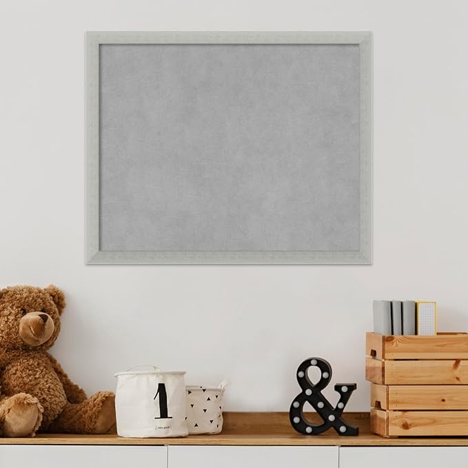 Amanti Art Silver Framed Magnetic Board 18x22 Small Vision Board - Image 5