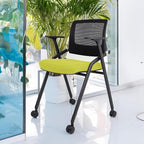 SLKJChr 4 Pack Foldable Office Chairs - Image 2