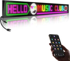 Large Programmable LED Sign, P5 Resolution Indoor Store LED Sign, by GOTUS
