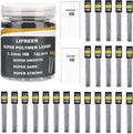 Lifreer 1.3mm Unbreakable Pencil Refills, 2 Premium Erasers, Long Lasting HB by Lifreer