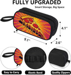 AnySmic Pizza Pencil Case for Boys Girls, Large Durable Pencil Pouch for Kids - Image 2