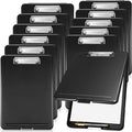 Epakh 12 Pcs Clipboard with Storage Bulks Plastic Storage Foldable Nursing by Epakh