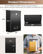 LAND·VOI Locking Wall-Mount Mailbox - Image 6