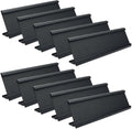 SINYUDUN 10 Pack 2" x 8" Aluminum Desk Name Plate Holder, Office Name Plate by Unknown
