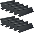 SINYUDUN 10 Pack 2" x 8" Aluminum Desk Name Plate Holder, Office Name Plate by Unknown