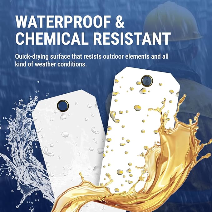 Tags 4 Less 15 Mil Waterproof Plastic Tags, Outdoor Tagging, Equipment Labeling - Image 4