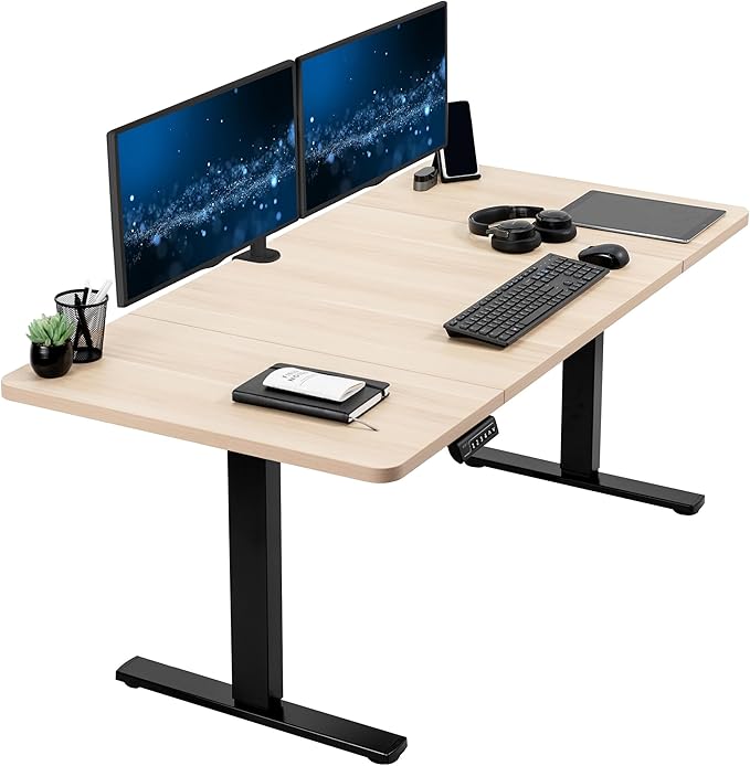 VIVO Electric 60 x 30 in Standing Desk, Memory Height Adjustment, 1B Series by VIVO