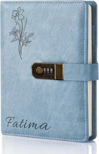 Bliver Personalized Leather Journal Custom Notebook Customized Engraved Journal by Bliver