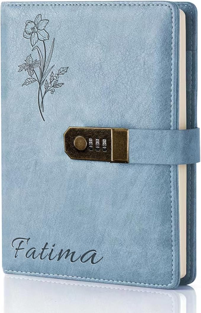 Bliver Personalized Leather Journal Custom Notebook Customized Engraved Journal by Bliver