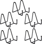 Decolore 5 Pack 3 Inch Small Easel Metal Display Stands by Decolore