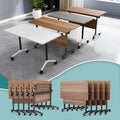 Conference Table Flip Top Mobile Conference Room Tables, Folding Conference by WYMHYZ