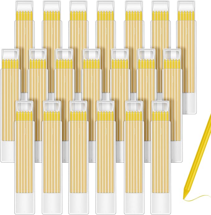 Zhehao 120 Pieces 2.8 mm Carpenter Pencils Lead Refills HB Refill by Zhehao
