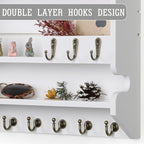 Mutsault Key Holder for Wall, Mail Organizer Wall Mounted - Image 4