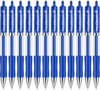 Lekreo Classic Retractable Gel Roller Pens, 0.7mm Fine Point - Image 2
