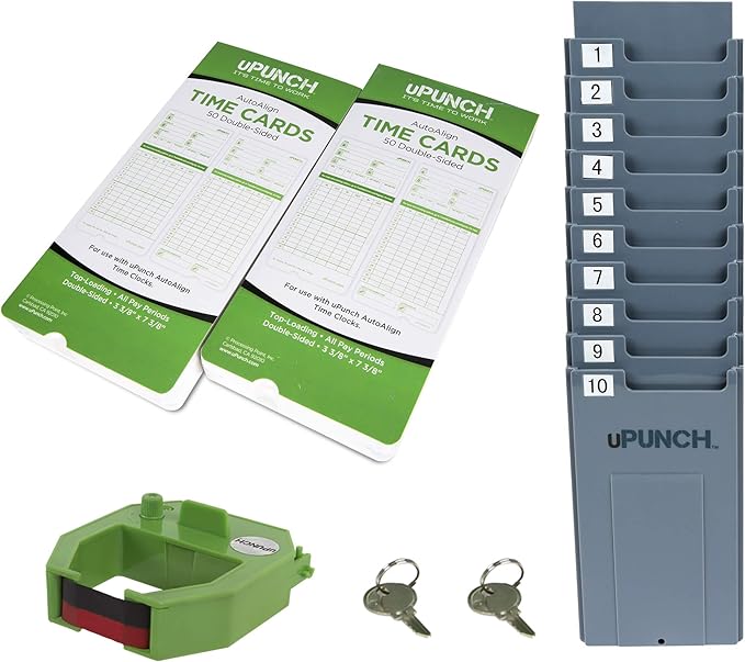 uPunch HN1500 Starter Time Clock Bundle - Image 6