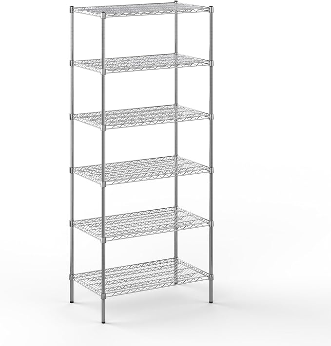 Regal Altair 21" Deep x 36" Wide x 86" Height Wire Shelving Kit | 6-Tier | NSF by Regal+Altair