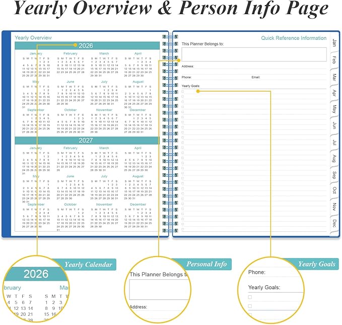 2026 Planner - Planner 2026 from January 2026 to December 2026 - Image 5
