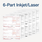 Adams W-2 Forms 2025, 6-Part Kit - Image 4